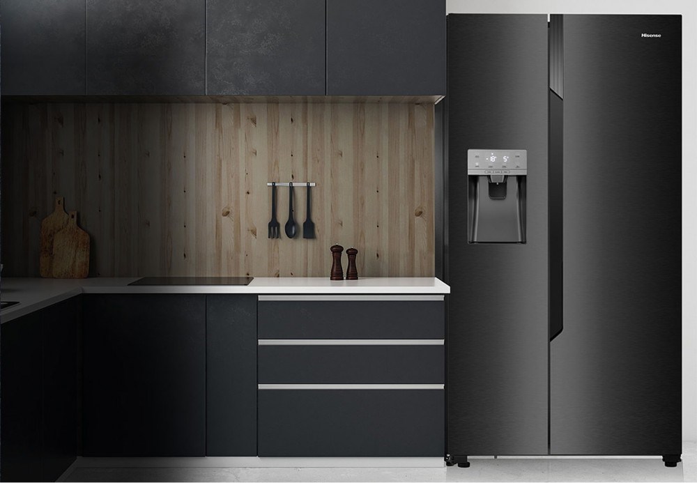 HISENSE RS694N4TF2 černý nerez